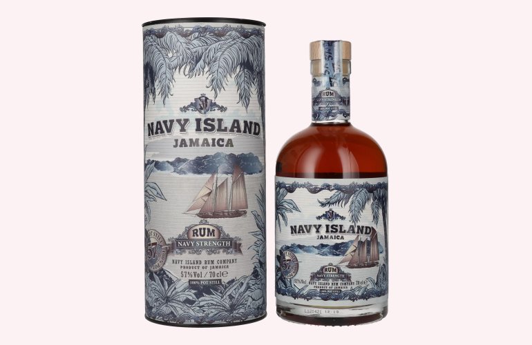 Navy Island JAMAICA Navy Strength Rum 57% Vol. 0,7l in Geschenkbox