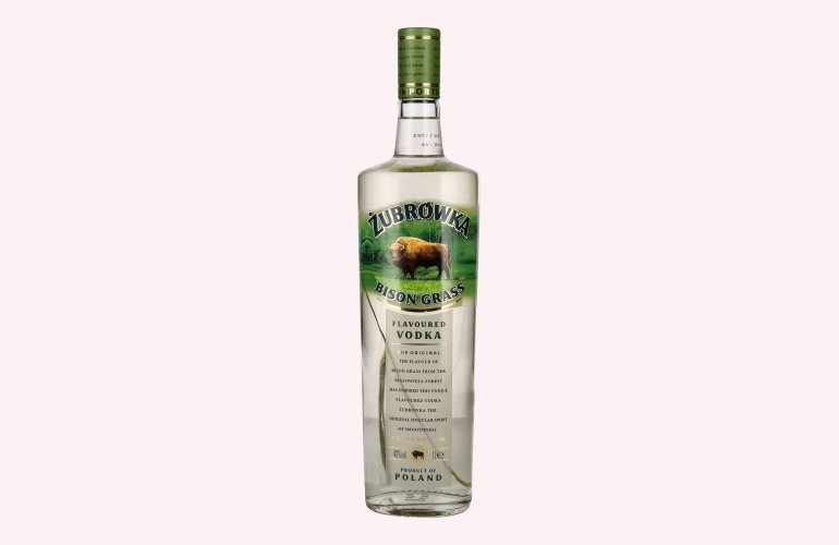 Zubrowka BISON GRASS Flavoured Vodka 40% Vol. 1l