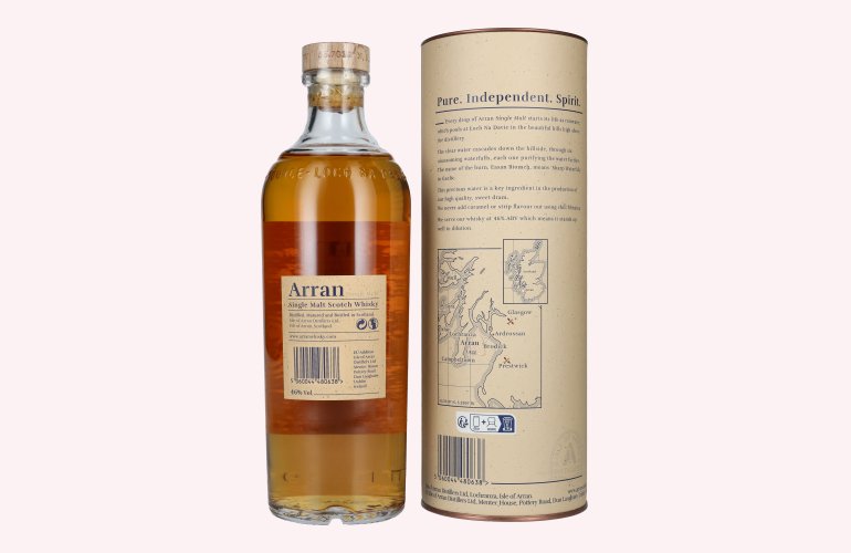 Arran 10 Years Old Single Malt Scotch Whisky 46% Vol. 0,7l in Geschenkbox
