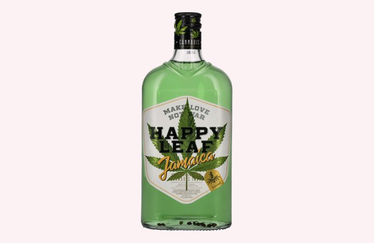 Happy Leaf JAMAICA Cannabis Taste 38% Vol. 0,5l