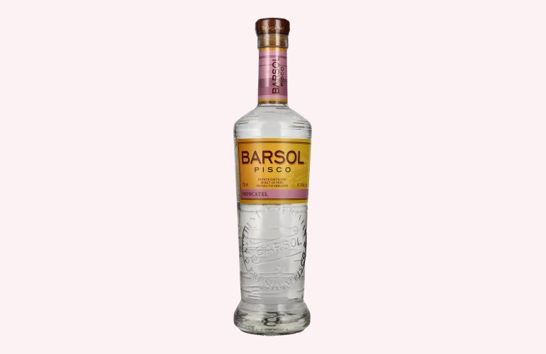 Barsol Pisco PURO MOSCATEL 41,3% Vol. 0,7l