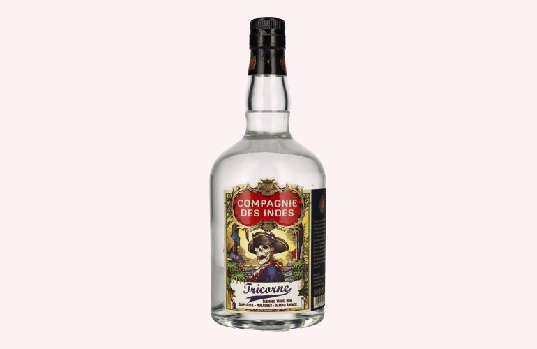 Compagnie des Indes Tricorne Blended White Rum 43% Vol. 0,7l