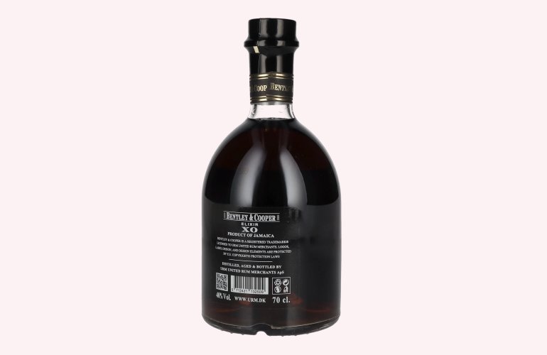 Bentley & Cooper Elixir Reserve XO Jamaica Rum 40% Vol. 0,7l