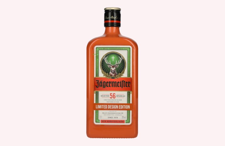 Jägermeister ORANGE Limited Design Edition 35% Vol. 0,7l