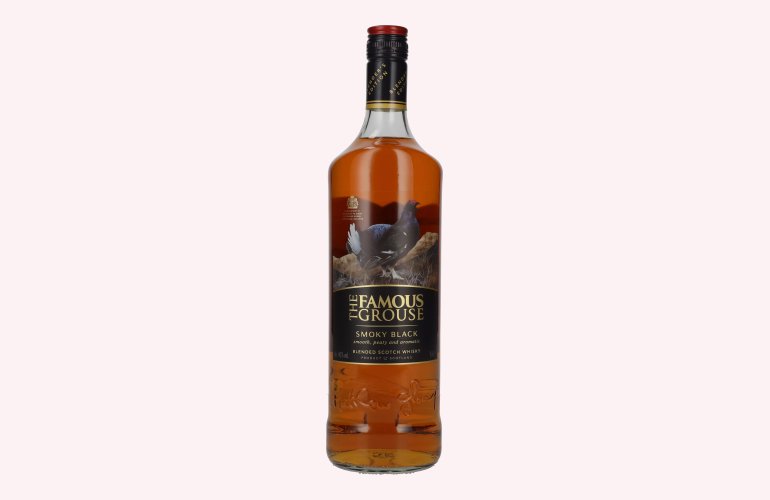 The Famous Grouse SMOKY BLACK Blended Scotch Whisky 40% Vol. 1l