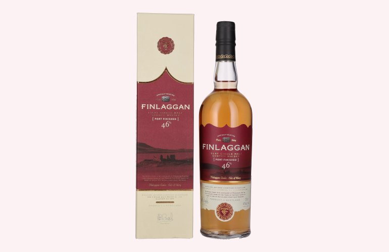 Finlaggan Port Wood Finished Single Malt Whisky 46% Vol. 0,7l in Giftbox