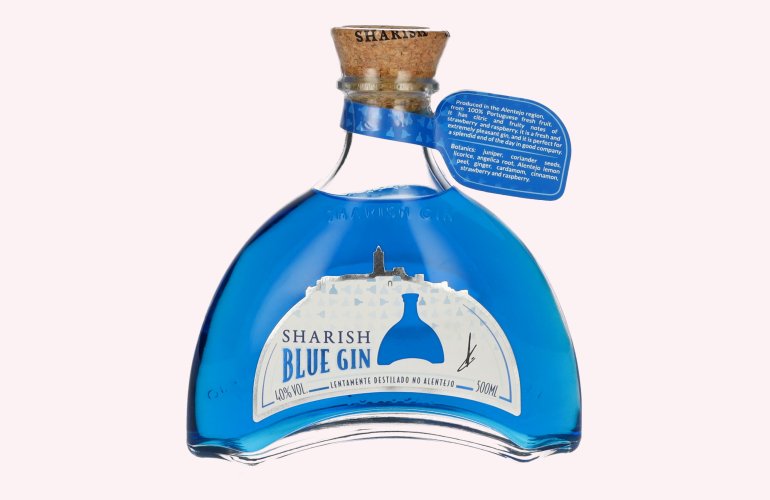 Sharish Blue Gin 40% Vol. 0,5l