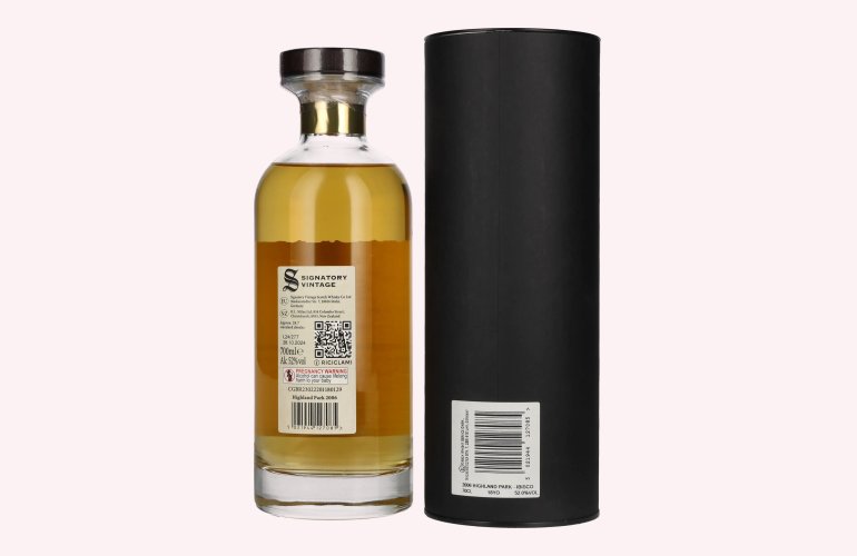 Signatory Vintage 18 Years Old HIGHLAND PARK The Decanter Collection 2006 52% Vol. 0,7l en boîte cadeau