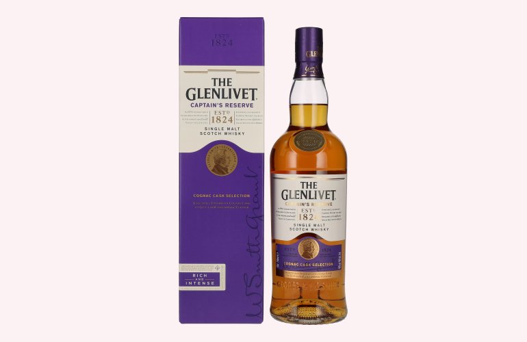 The Glenlivet CAPTAINS RESERVE Single Malt Scotch Whisky 40% Vol. 0,7l in Giftbox