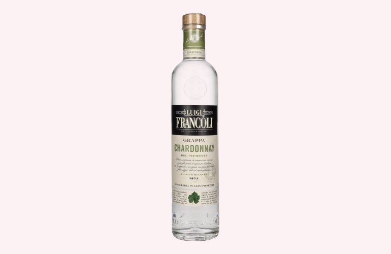 Luigi Francoli Grappa del Piemonte Chardonnay 41,5% Vol. 0,7l