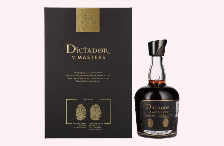 Dictador 2 MASTERS 1978 39 Years Old Château d’Arche Finish 2nd Release 44,1% Vol. 0,7l in Giftbox