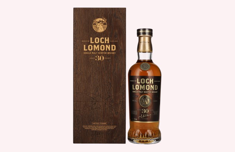 Loch Lomond 30 Years Old Single Malt Scotch Whisky 47% Vol. 0,7l in Holzkiste