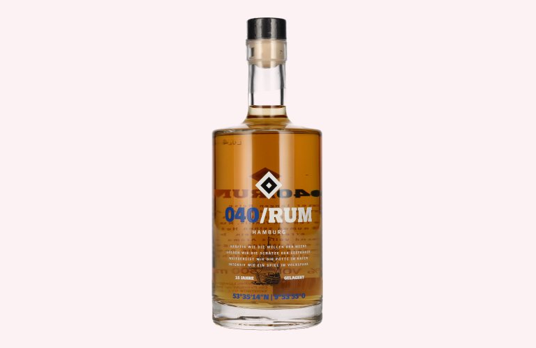 HSV 040 Hamburg Rum 40% Vol. 0,5l