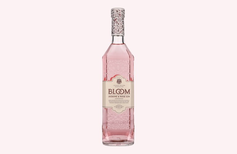 Bloom JASMINE & ROSE GIN Limited Edition 40% Vol. 0,7l