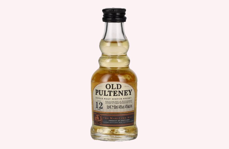 Old Pulteney 12 Years Old Single Malt Scotch Whisky 40% Vol. 0,05l
