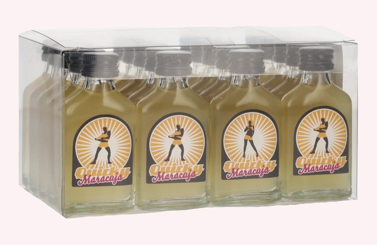 Quicky Maracuja Maracujalikör 16% Vol. 20x0,02l