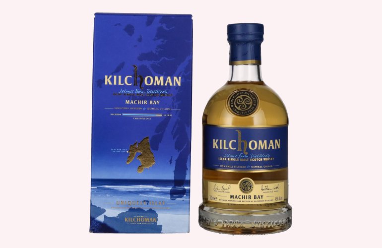 Kilchoman MACHIR BAY Islay Single Malt Scotch Whisky 46% Vol. 0,7l in Giftbox