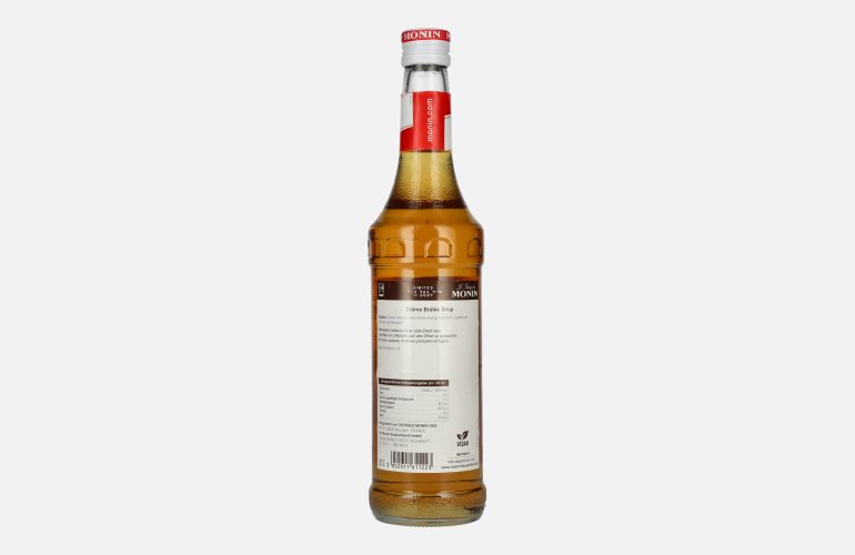 Le Sirop de Monin CRÈME BRÛLÉE 0,7l