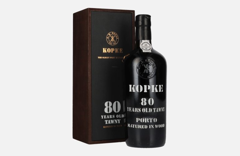 Kopke 80 Years Old TAWNY Porto 20% Vol. 0,75l in Holzkiste