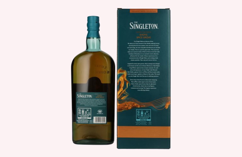 The Singleton Glendullan EXOTIC SPICE GROVE Single Malt Scotch Whisky 42,8% Vol. 1l en boîte cadeau