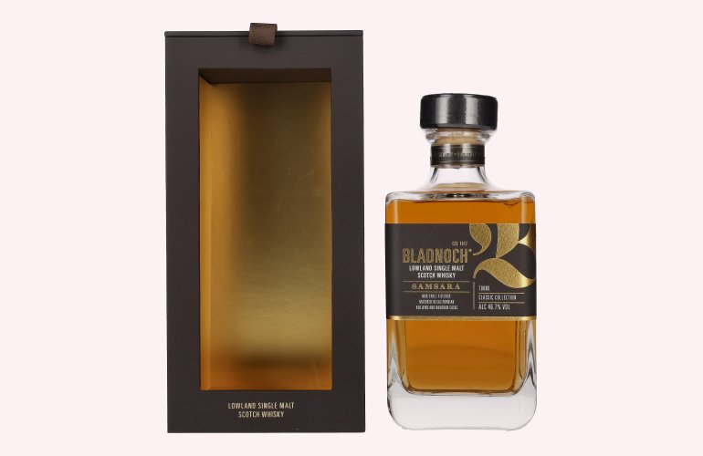 Bladnoch SAMSARA Lowland Single Malt Scotch Whisky 46,7% Vol. 0,7l in Geschenkbox