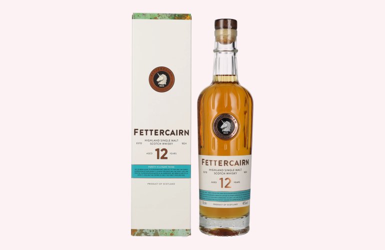 Fettercairn 12 Years Old Highland Single Malt Scotch Whisky 40% Vol. 0,7l in Geschenkbox
