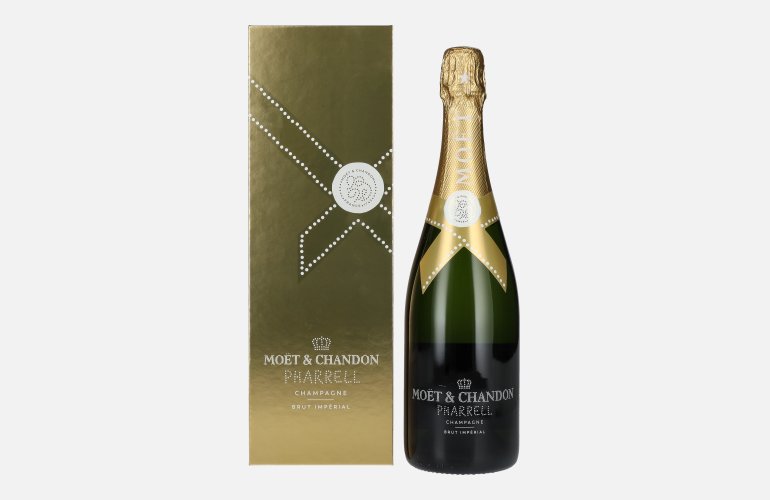 Moët & Chandon Champagne IMPÉRIAL Brut Pharrell Williams Gold Edition 12,5% Vol. 0,75l