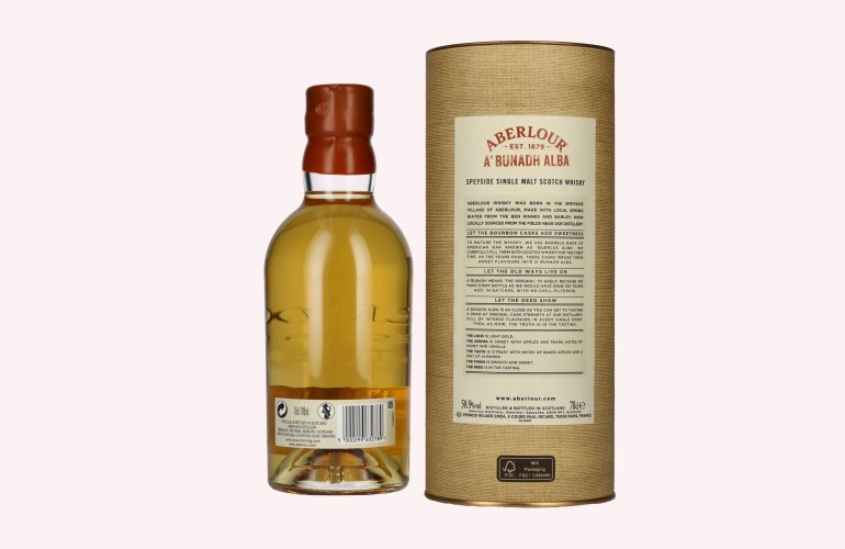Aberlour A'BUNADH ALBA Original Cask Strength Batch No. 007 58,9% Vol. 0,7l in Geschenkbox