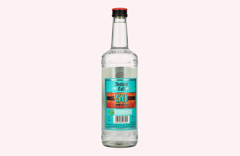 Berliner Luft SUPER STRONG Pfefferminzlikör 50% Vol. 0,7l