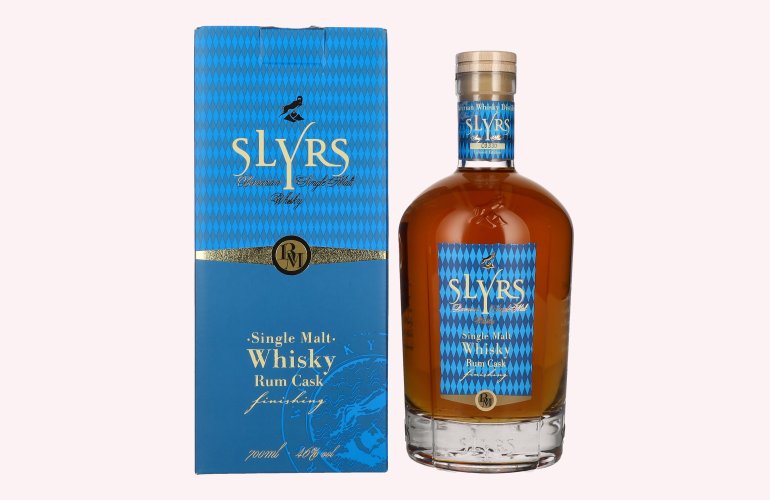 Slyrs RUM CASK FINISH Single Malt Whisky Limited Edition 46% Vol. 0,7l in Giftbox