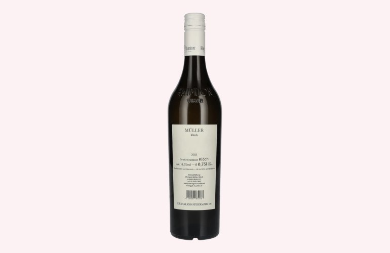 Müller Klöch Gewürztraminer Klöch Vulkanland Steiermark DAC 2023 14,5% Vol. 0,75l