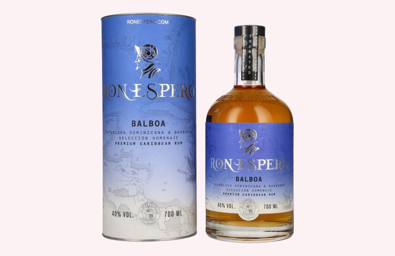 Ron Espero Balboa Selección Homenaje Premium Caribbean Rum 40% Vol. 0,7l in Giftbox