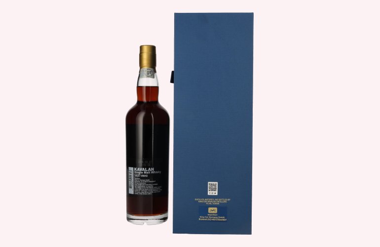Kavalan SOLIST Vinho Barrique Cask Salud Limited Edition 56,3% Vol. 0,7l in Giftbox