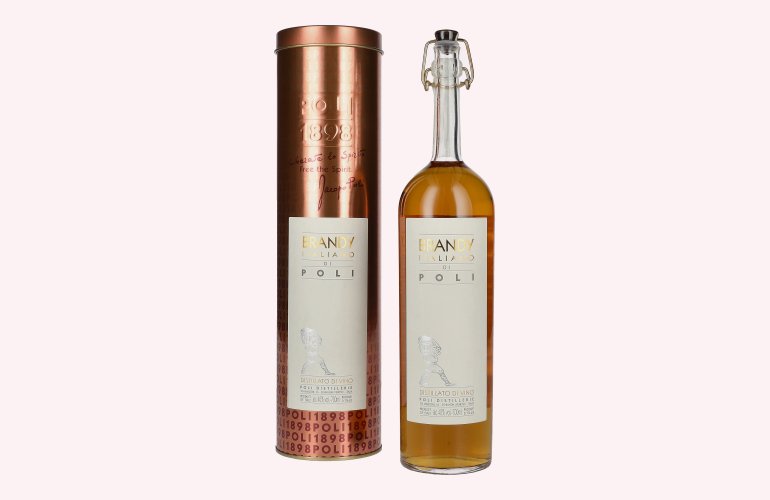 Poli Brandy Italiano 40% Vol. 0,7l in Tinbox