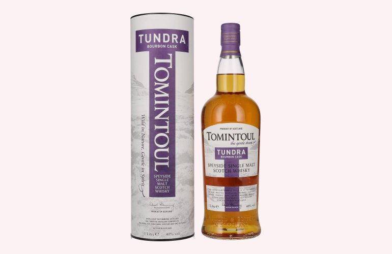 Tomintoul TUNDRA Bourbon Cask Speyside Single Malt Scotch Whisky 40% Vol. 1l in Geschenkbox