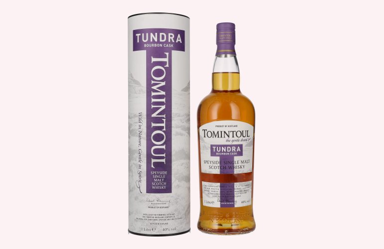 Tomintoul TUNDRA Bourbon Cask Speyside Single Malt Scotch Whisky 40% Vol. 1l in Giftbox