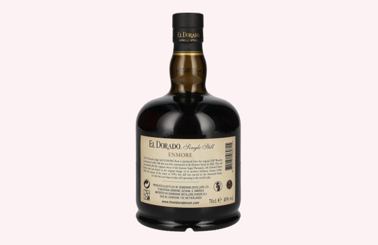 El Dorado Single Still ENMORE Finest Demerara Rum 2009 40% Vol. 0,7l