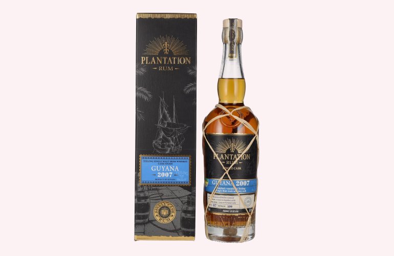 Plantation Rum GUYANA Single Cask Teeling Whiskey Cask Finish 2007 53,6% Vol. 0,7l in Geschenkbox