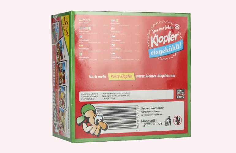 Kleiner Klopfer Sauerkirsch 16% Vol. 25x0,02l