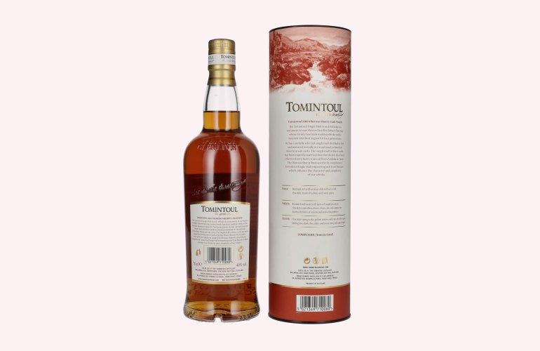Tomintoul 12 Years Old OLOROSO SHERRY CASKS Finish Limited Edition 2010 40% Vol. 0,7l in Giftbox