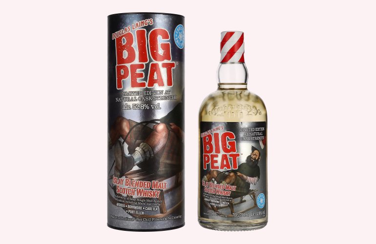 Douglas Laing BIG PEAT Limited Christmas Edition 2021 52,8% Vol. 0,7l in Giftbox