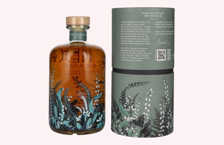 NC'NEAN ORGANIC Cask Strength Single Malt Scotch Whisky Batch 06 59,6% Vol. 0,7l in Geschenkbox