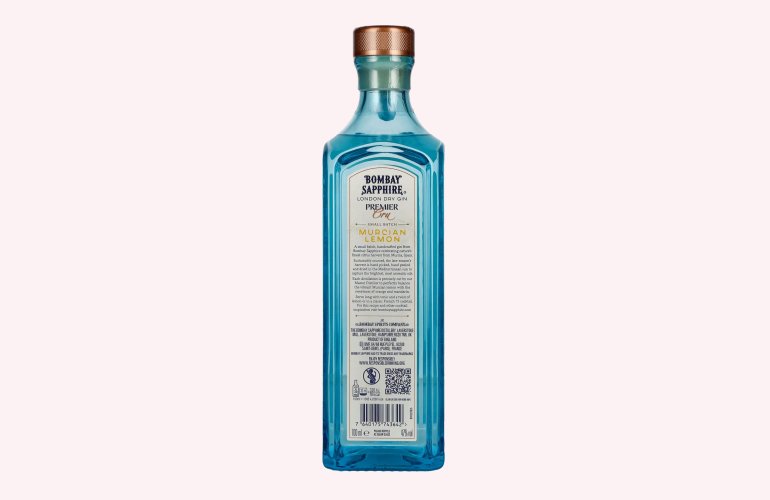 Bombay SAPPHIRE PREMIER Cru Murcian Lemon London Dry Gin 47% Vol. 0,7l