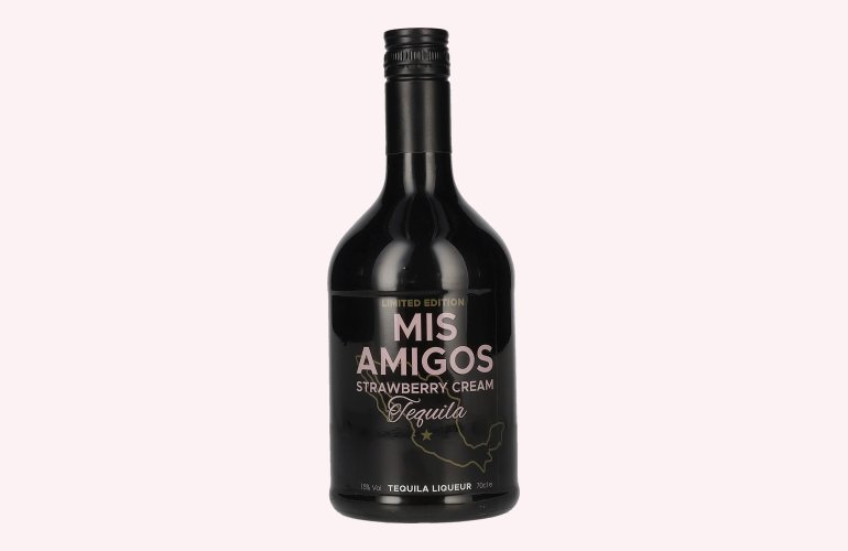 Mis Amigos Strawberry Cream Tequila Limited Edition 15% Vol. 0,7l