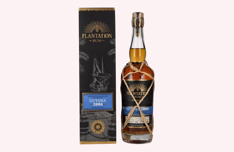 Plantation Rum GUYANA Red Pineau des Charentes Maturation 2008 47,6% Vol. 0,7l in Giftbox