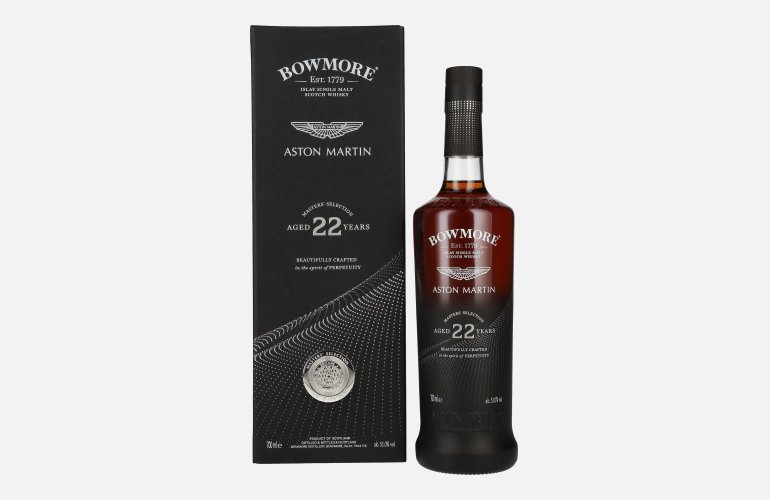 Bowmore 22 Years Old ASTON MARTIN Master's Selection 51% Vol. 0,7l in Giftbox