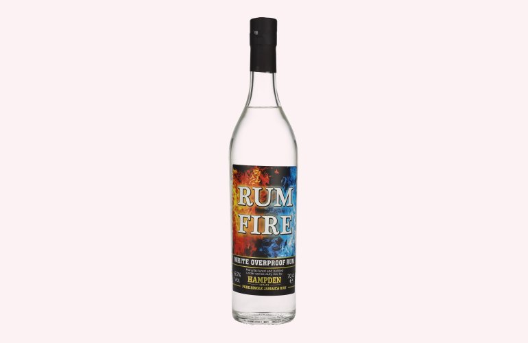 Hampden Estate RUM FIRE White Overproof Rum 63% Vol. 0,7l