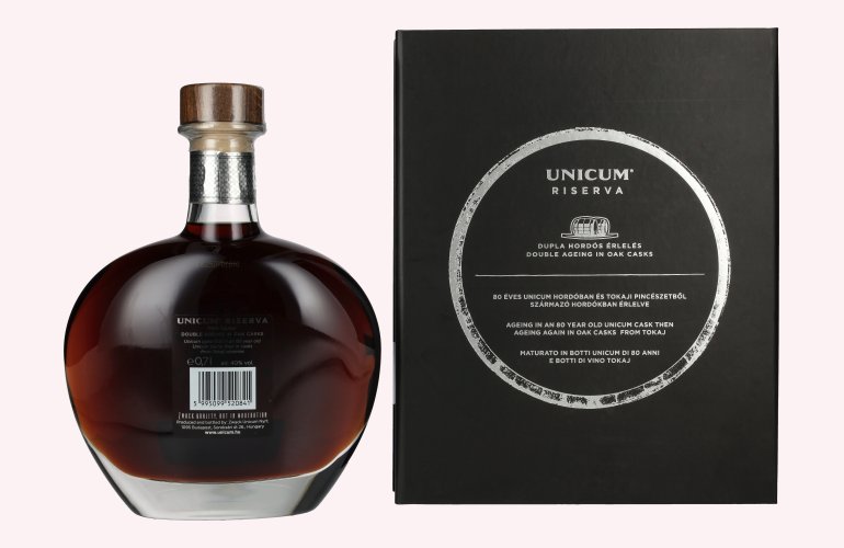 Zwack Unicum Riserva 40% Vol. 0,7l in Giftbox