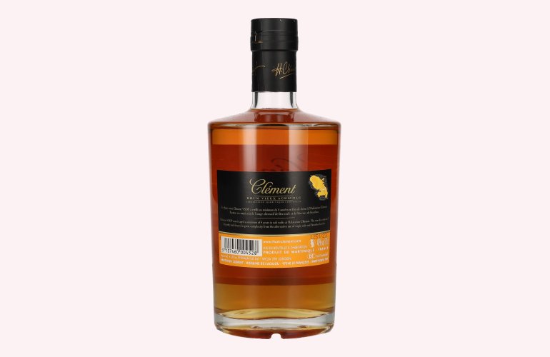 Clément Rhum Vieux Agricole V.S.O.P. VIEILLI EN FÛTS DE CHÊNE 40% Vol. 0,7l