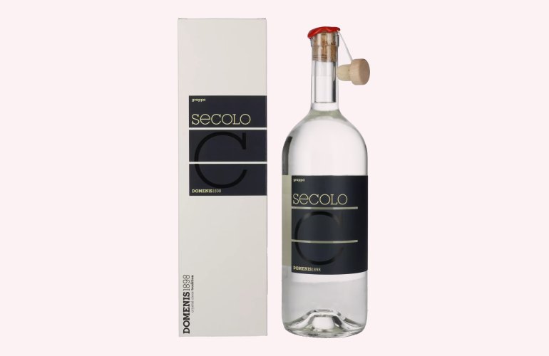 Domenis 1898 SECOLO Grappa 60% Vol. 1,5l in Geschenkbox